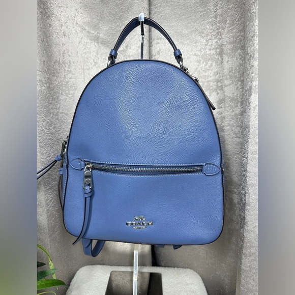 NEW Coach Jordyn Backpack in Stone Blue - Picture 1 of 12